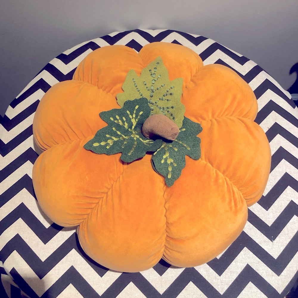 Pier 1 Pumpkin Pillow 🎃